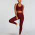 HKMX Seamless Sports Bra, Red