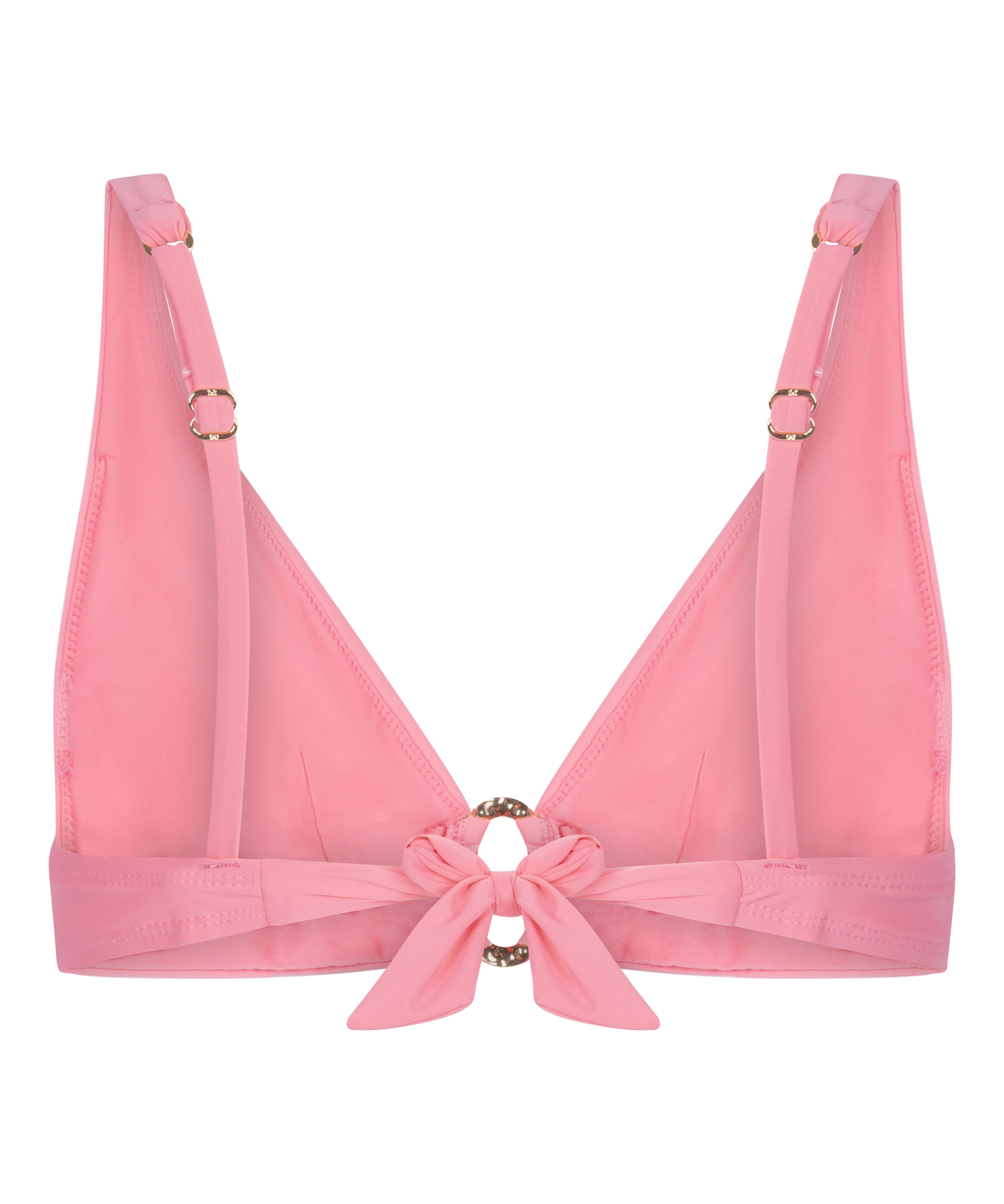 Triangle Bikini Top Luxe, Pink, main