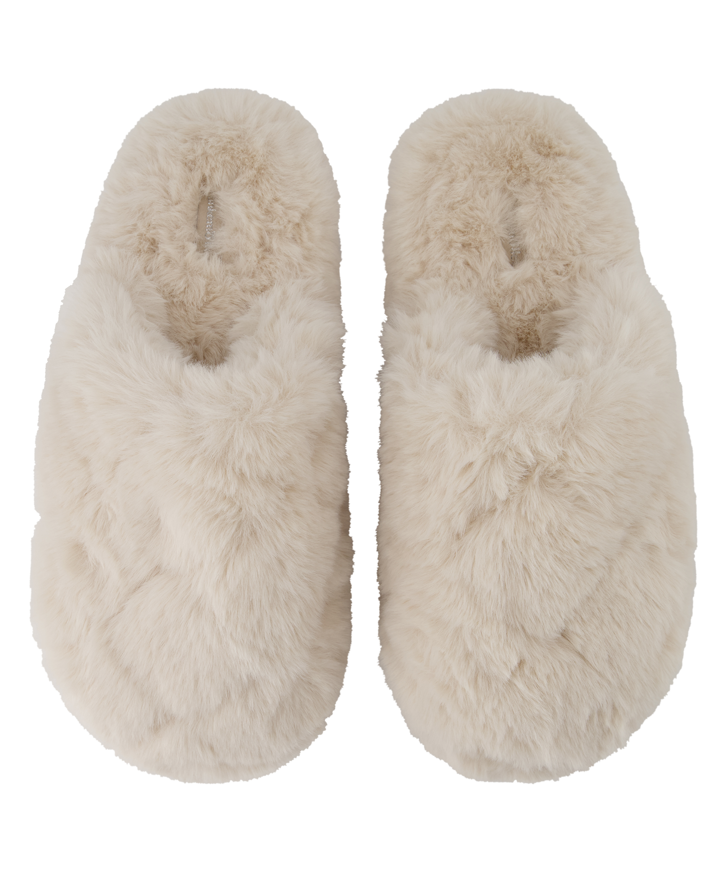 Madeline Fur Slippers, Beige, main