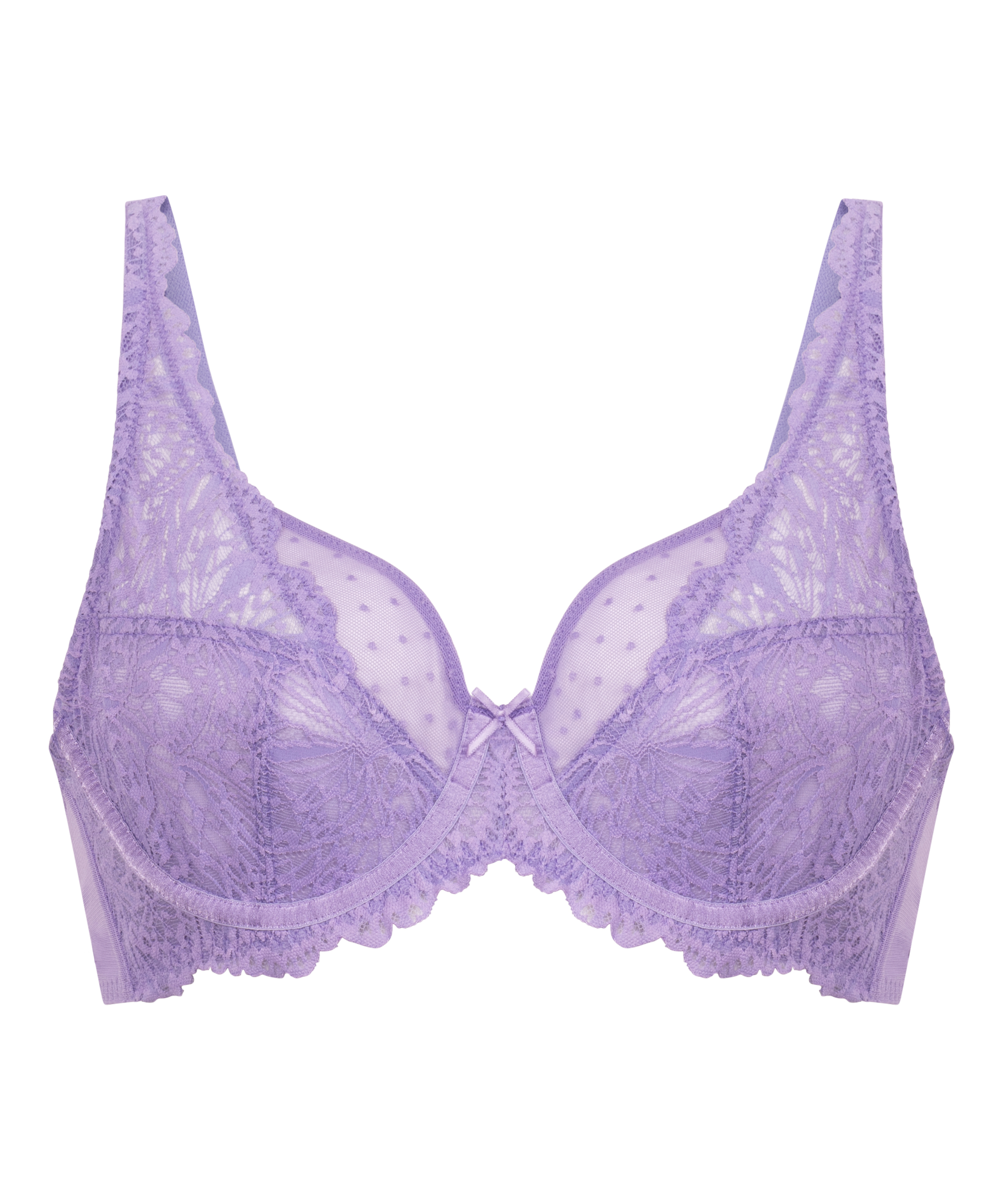 Posie Non-Padded Underwired Bra, Purple, main