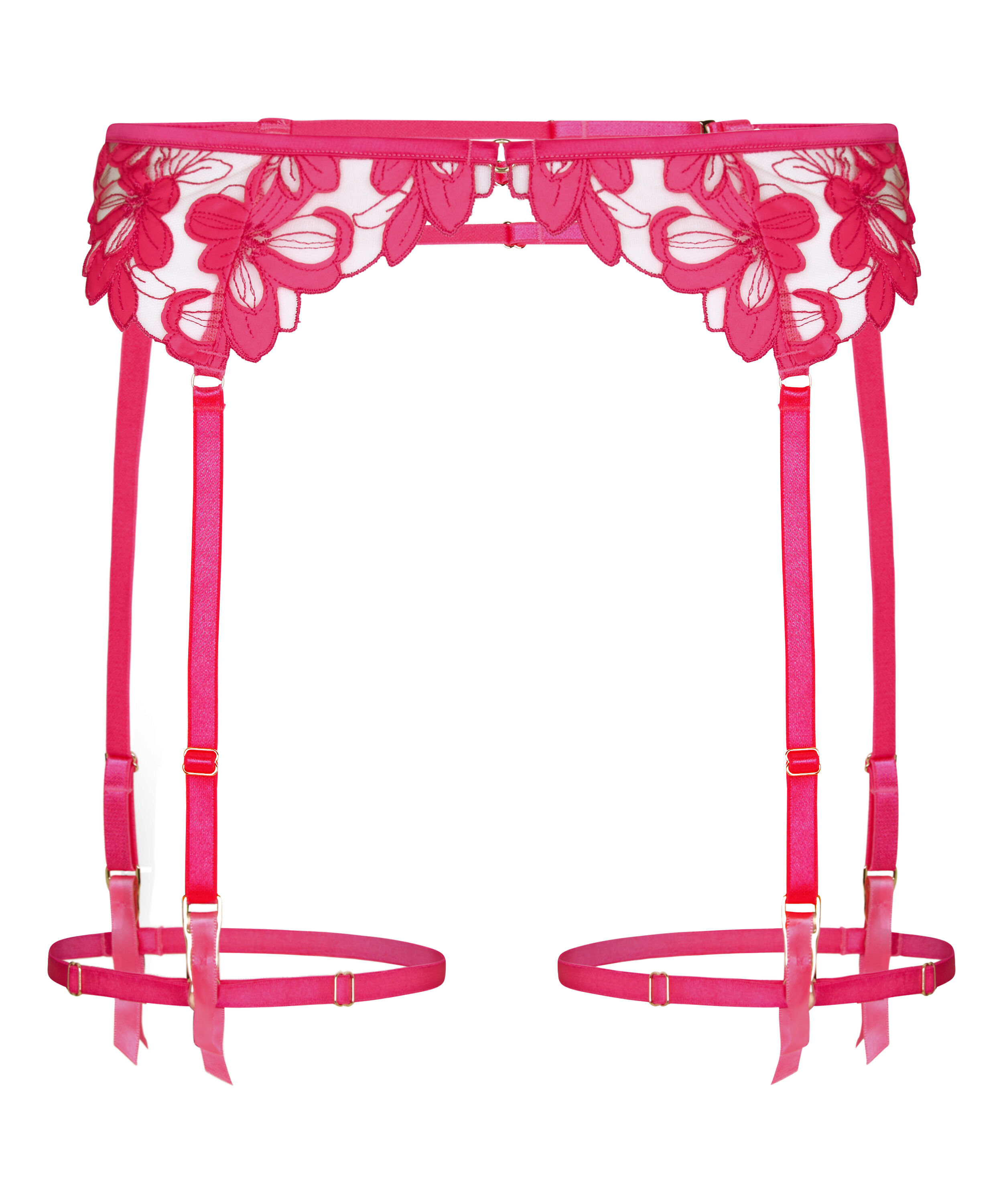Suspenderbelt Beatrice, Pink