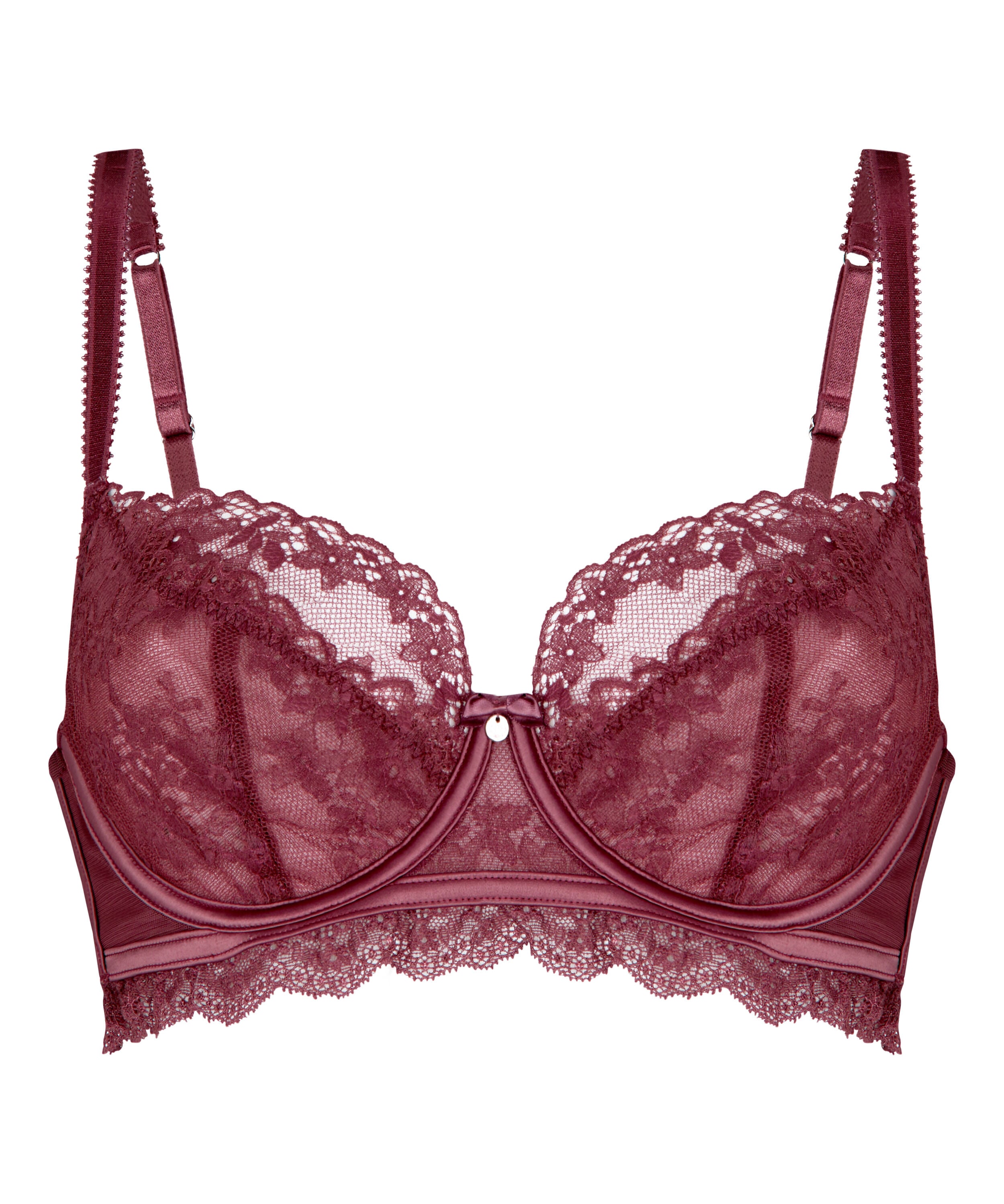 Non-Padded Underwired Bra Naomi, Purple
