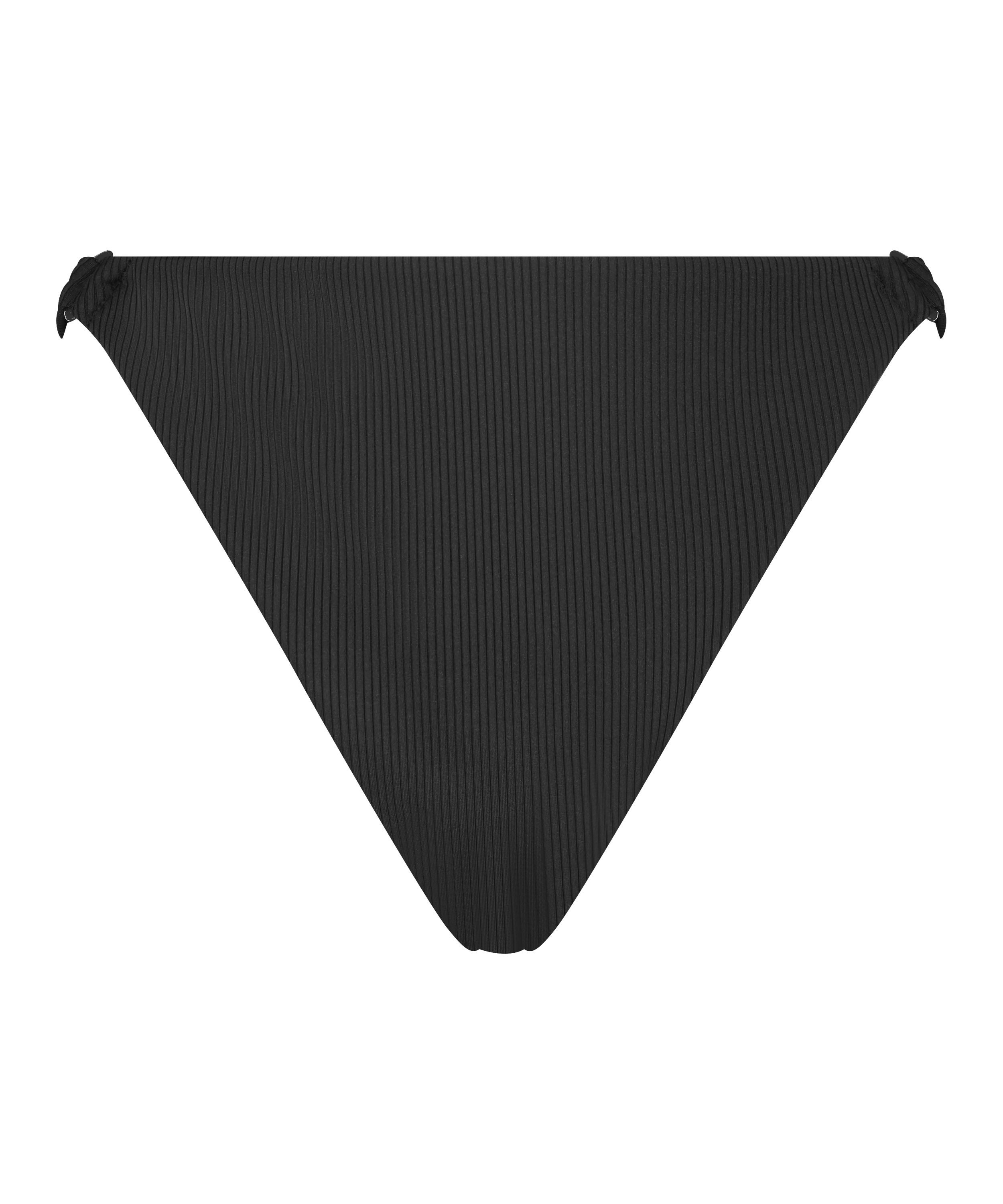 Nero Rib Bikini Bottoms, Black, main
