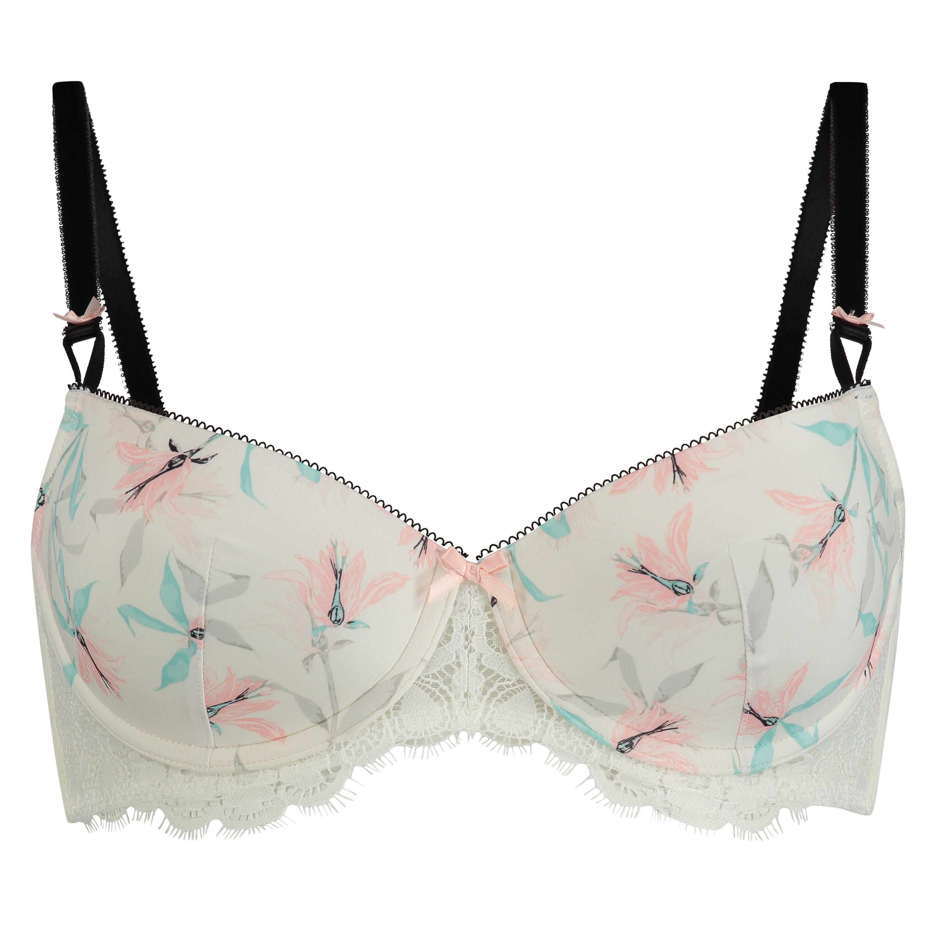 Vanessa Padded Underwired Bra, White, main