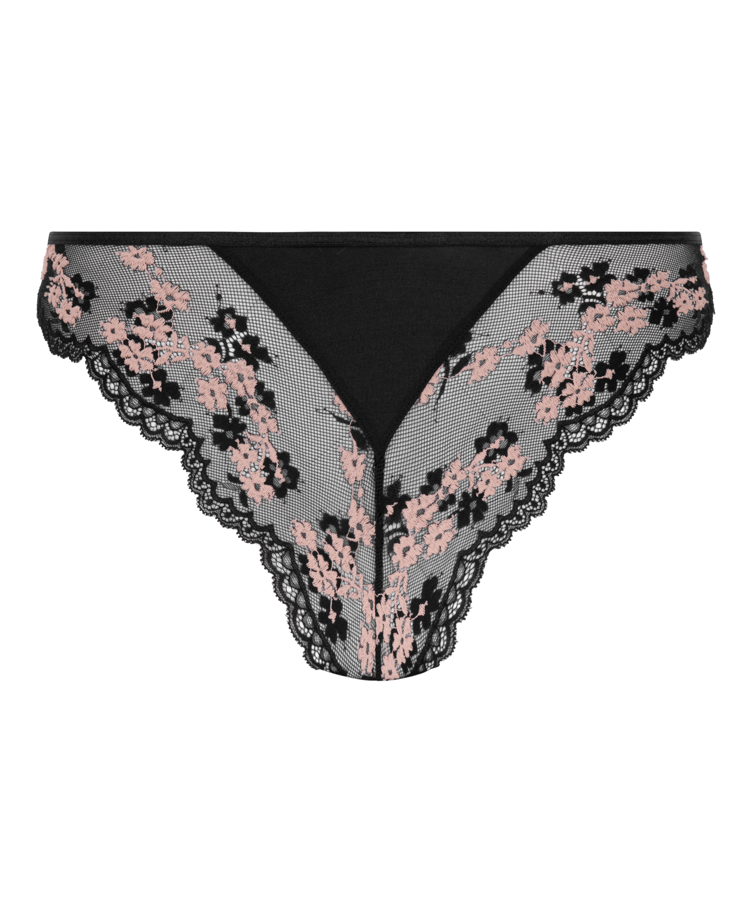 Caro Highleg Brazilian, Black, main