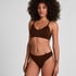 Dide Triangle Bralette, Brown