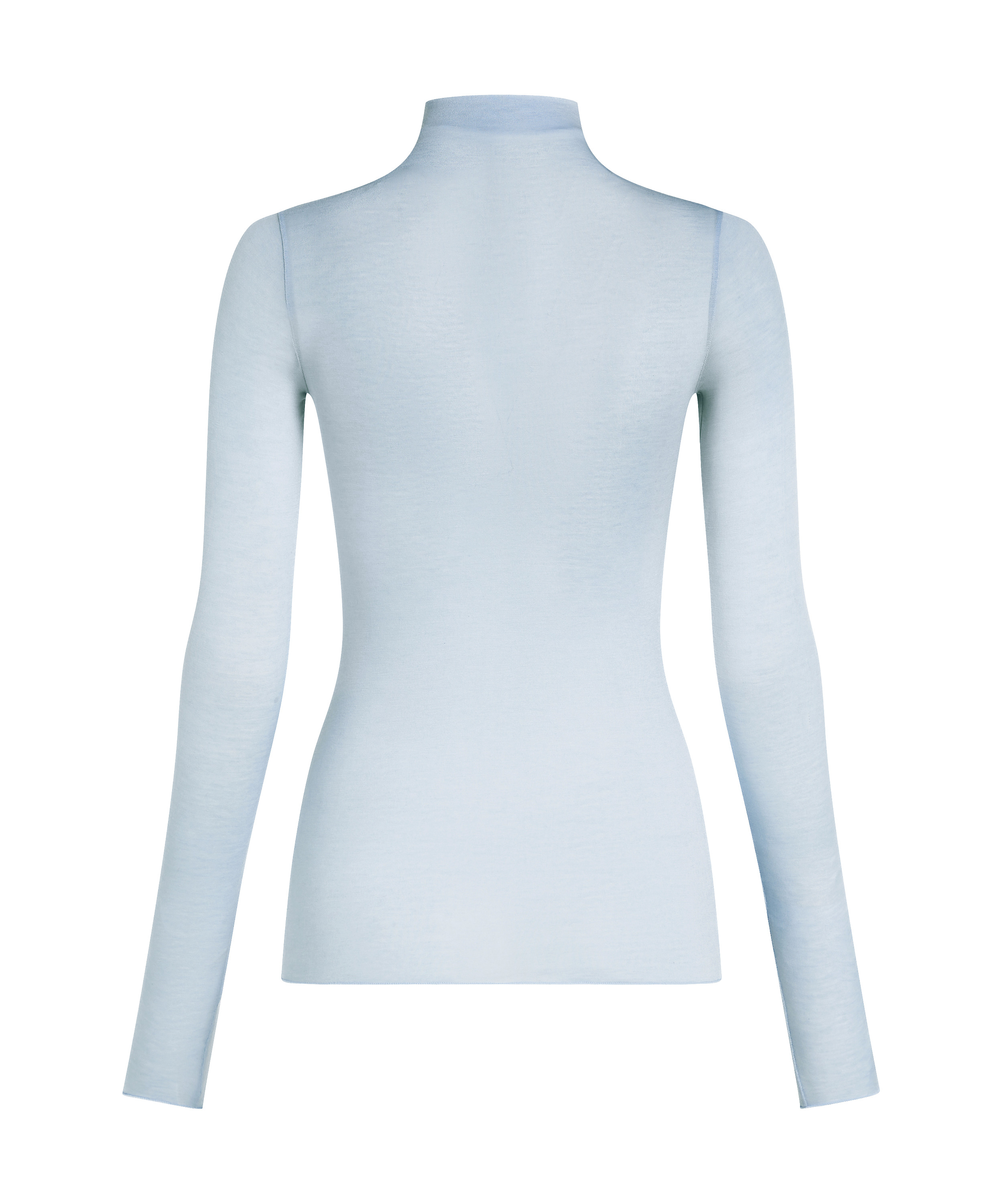 super soft Turtleneck shirt with Cashmere, Blue, main