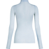 super soft Turtleneck shirt with Cashmere, Blue