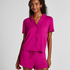 Essential Jersey Short-Sleeved Jacket, Pink