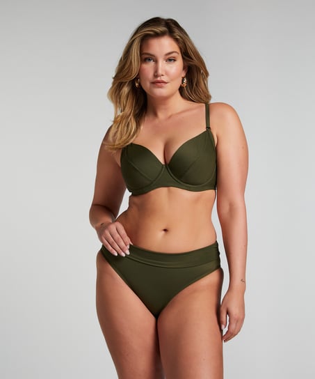 Luxe Rio Bikini Bottoms, Green