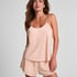Ayla Satin Cami Top, Pink