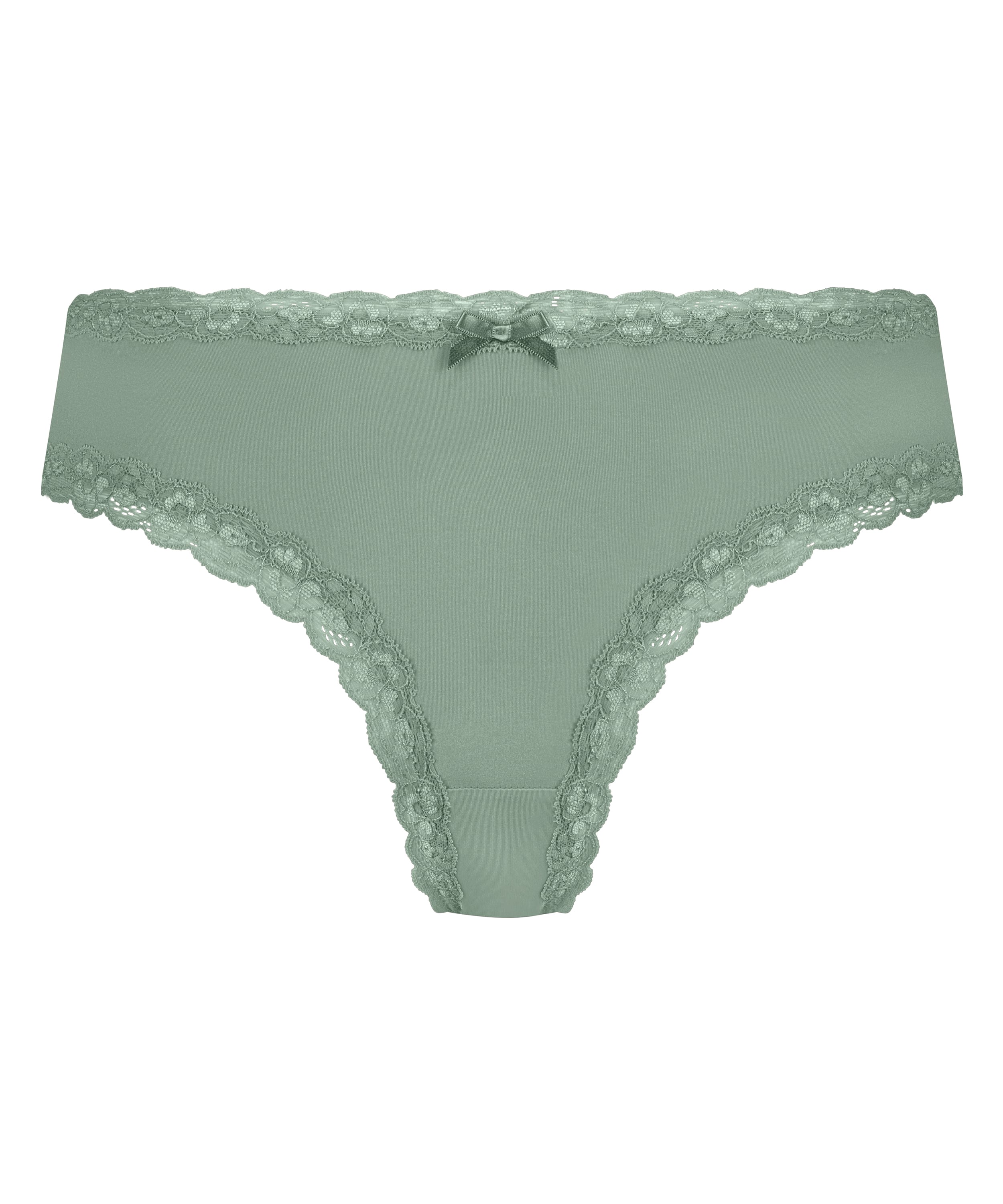 London V-shaped Brazilian, Green, main