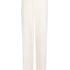 Brushed Jersey Trousers, White