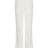 Pyjama Pant Loose Pointelle, White