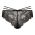 Sian High Cut Brazilian, Black