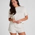 Pyjama Set Cotton, White