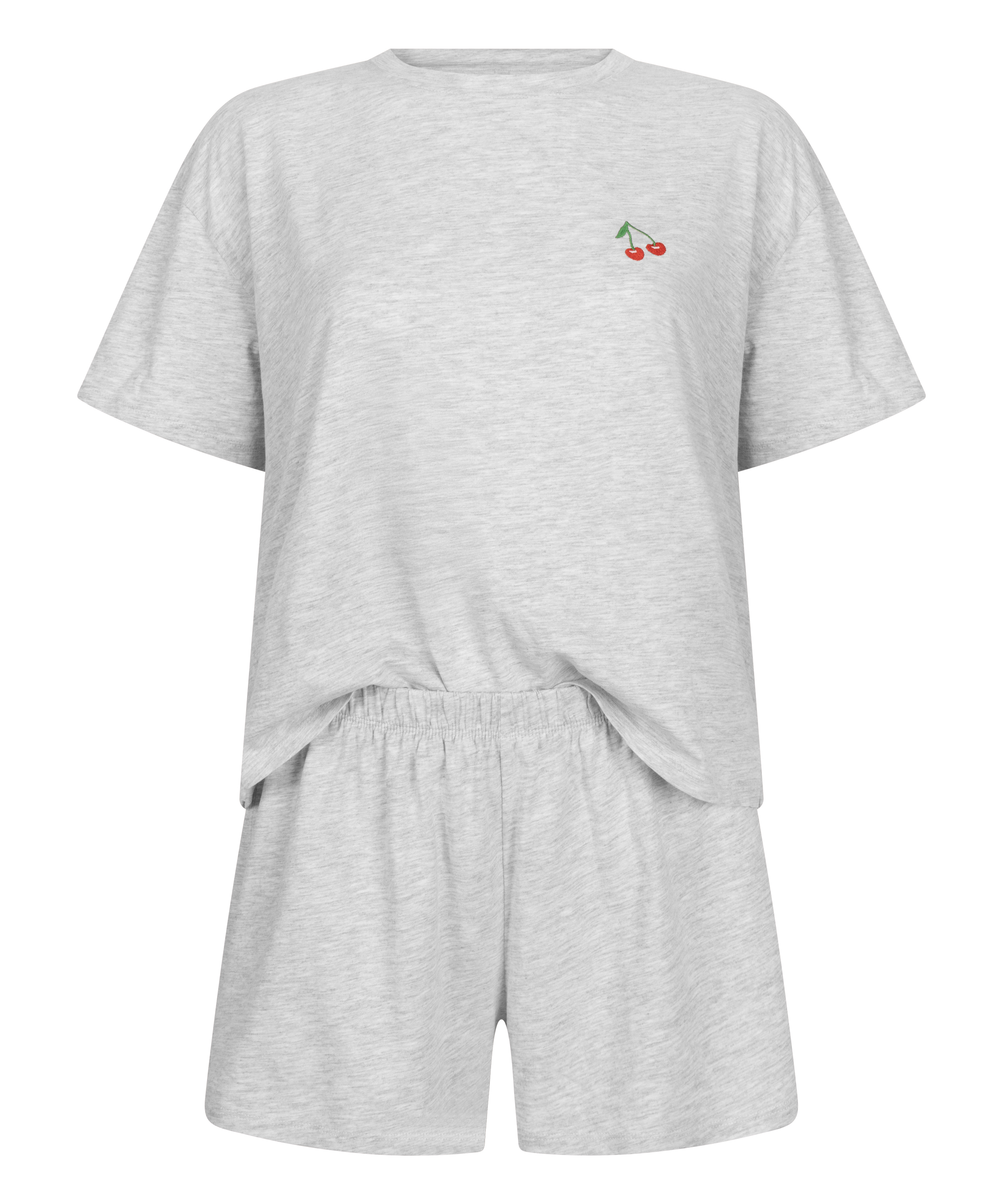 Pyjamaset Cotton, Gray, main