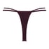 Domenica High Leg Thong, Purple