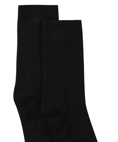 2-Pack Socks, Black