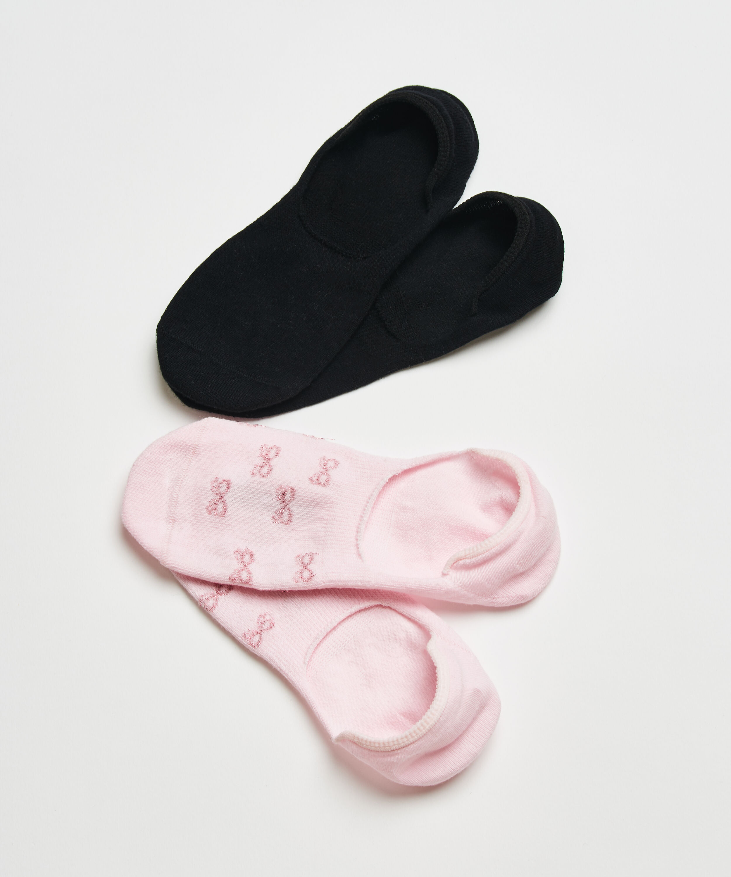 2 Pairs Footsies, Pink