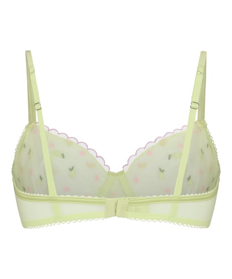 Non-Padded Underwired Bra Harriet, Green