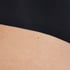 Invisible cotton knickers, Black