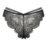 Sian High Cut Brazilian, Black