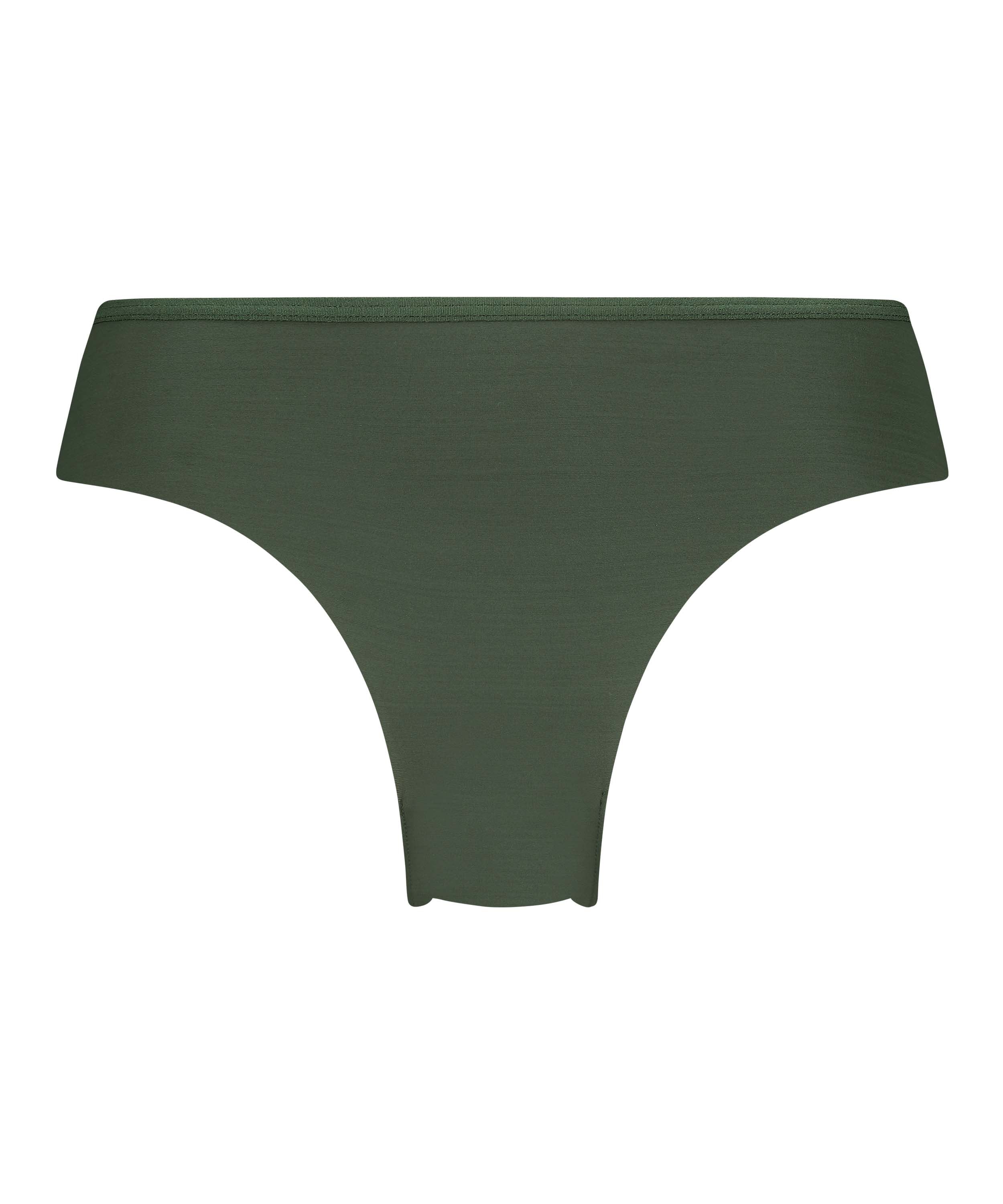 Invisible Lace Back Brazilian, Green, main
