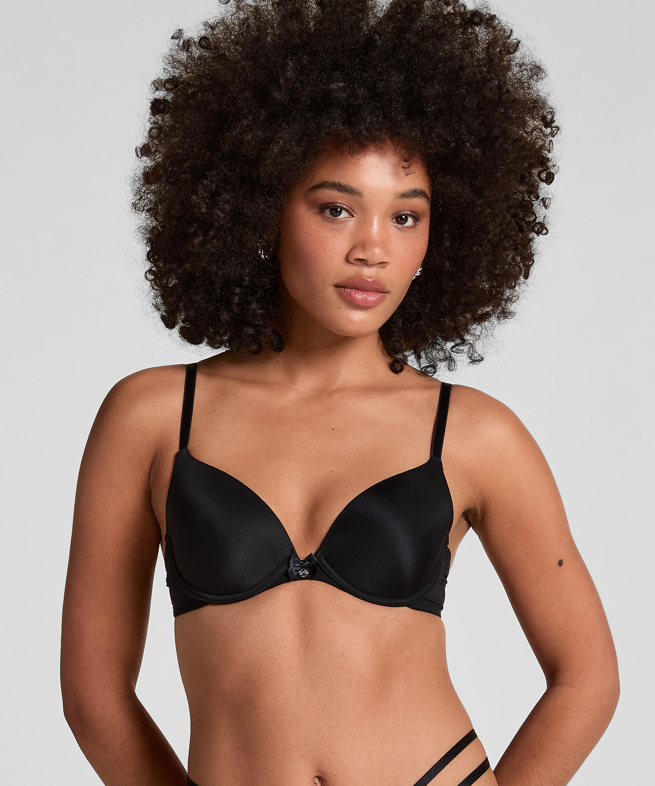 2-Pack Padded Underwired Bra, Black, main