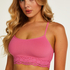 Marine seamless bralette, Pink