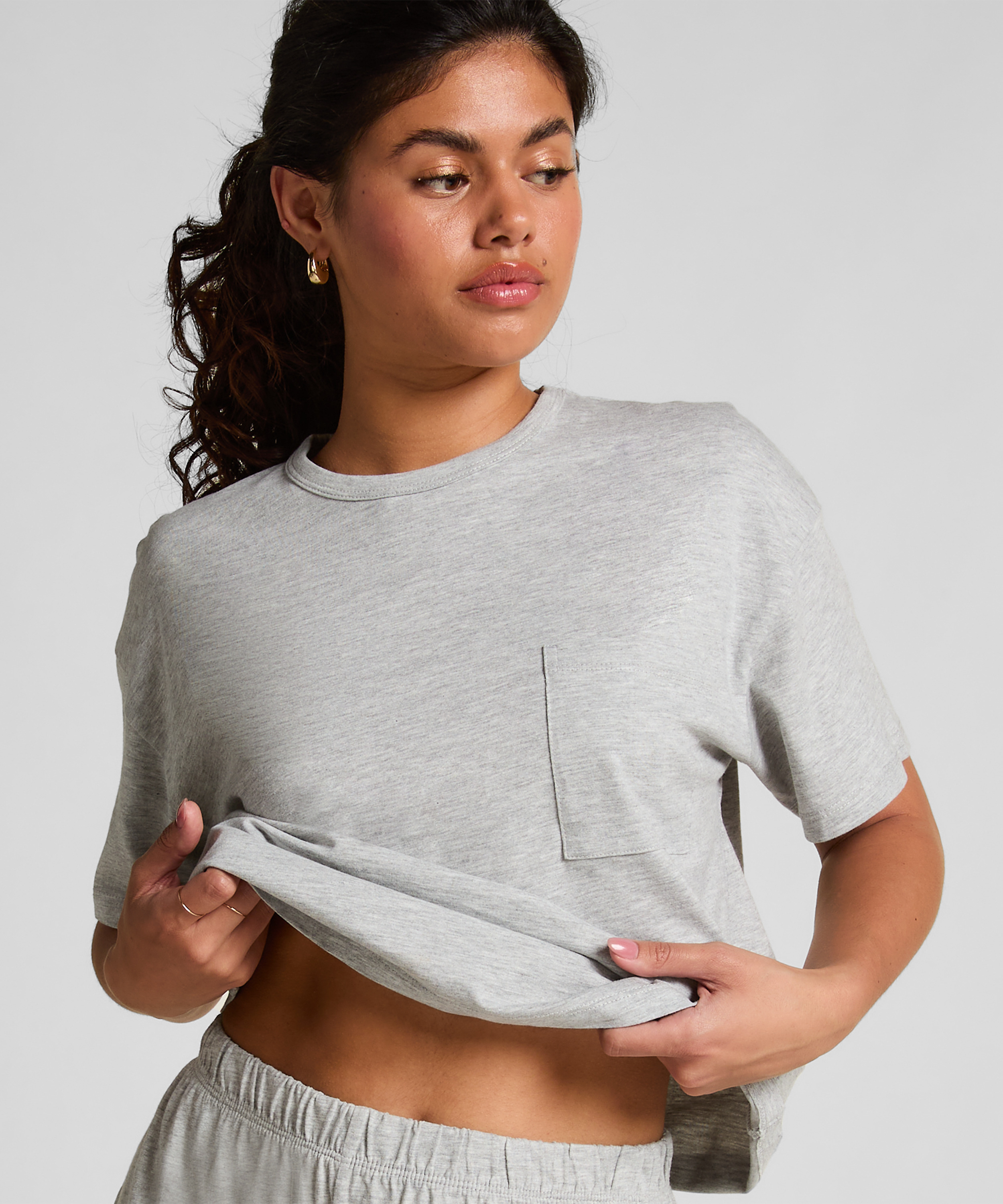 Pyjama Set, Gray, main