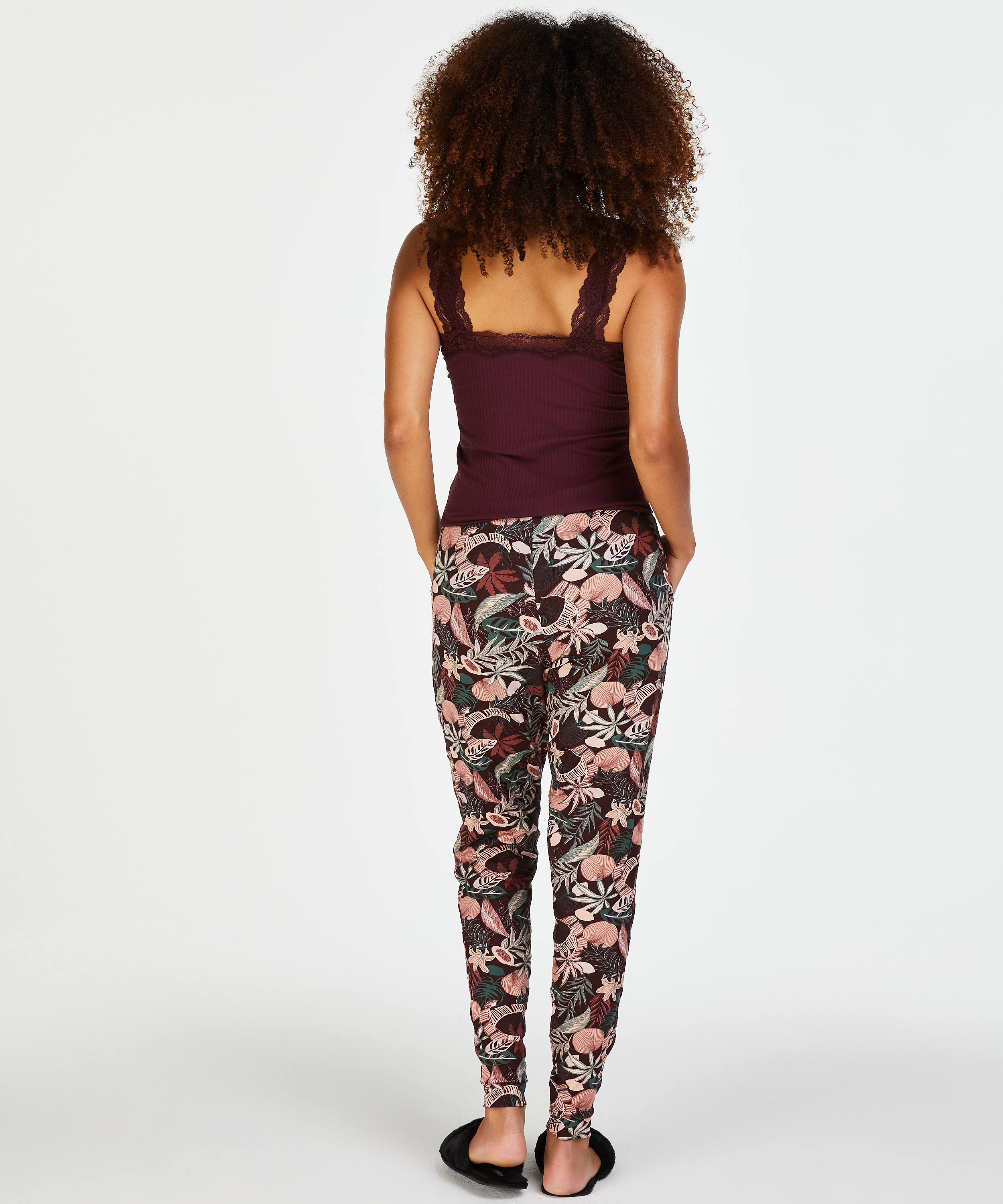 Petite Jersey Pyjama Pants, Red, main