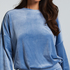 Velours Top, Blue