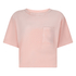 Top Velours Pocket, Pink