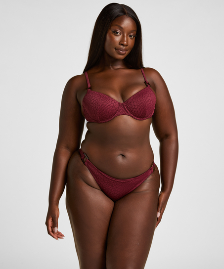 Padded Underwired Bikini Top Aruba, Purple