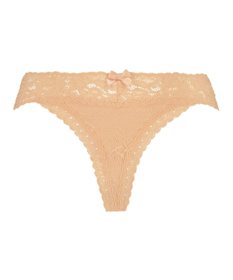 Madison Extra Low Thong, Beige