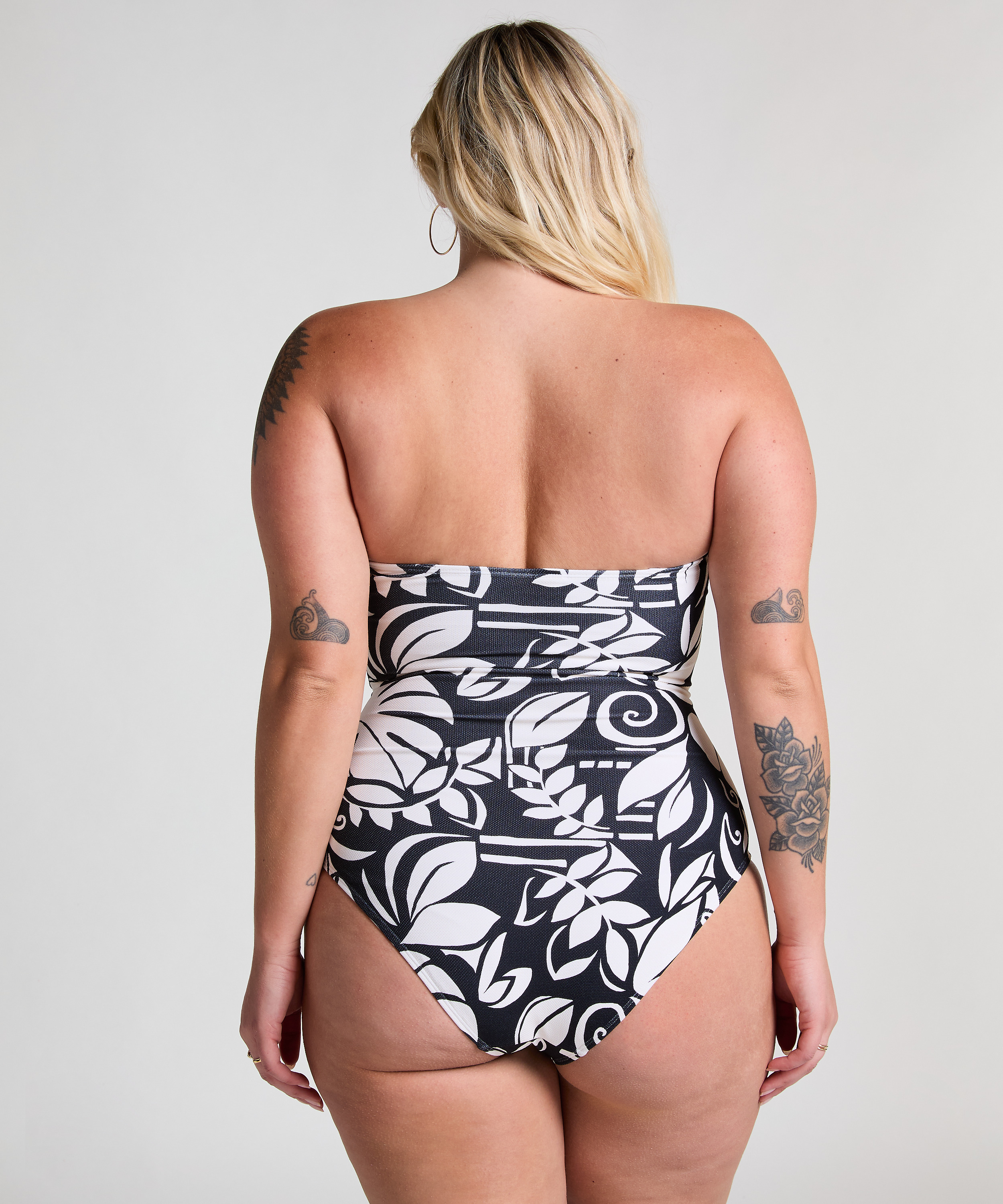 Mauritius Bandeau Bathingsuit, Black, main