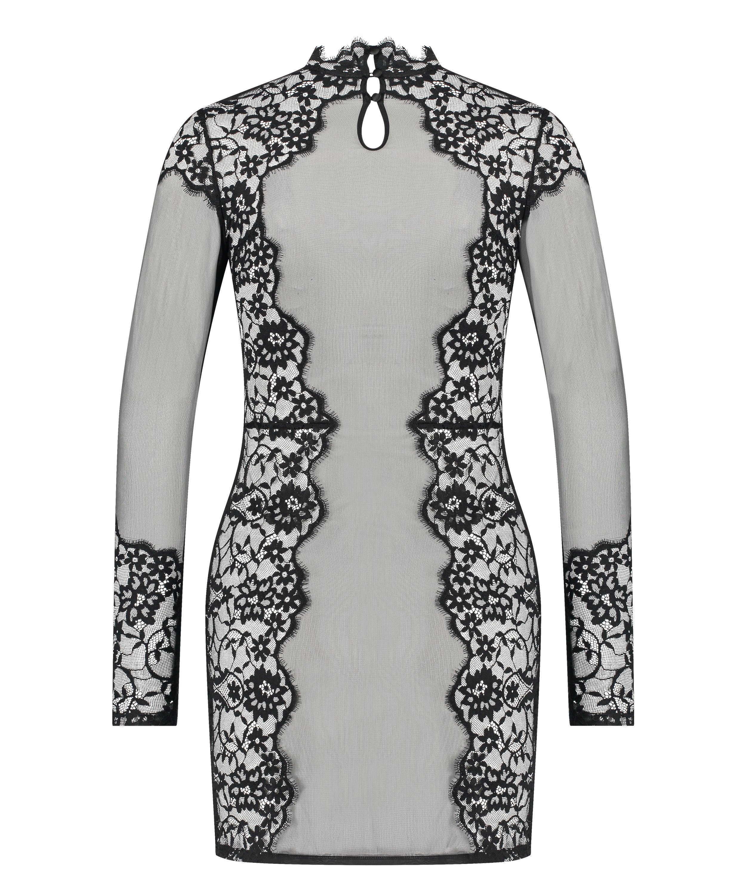 Mya Slipdress, Black, main