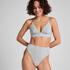 Cotton Bralette, Gray