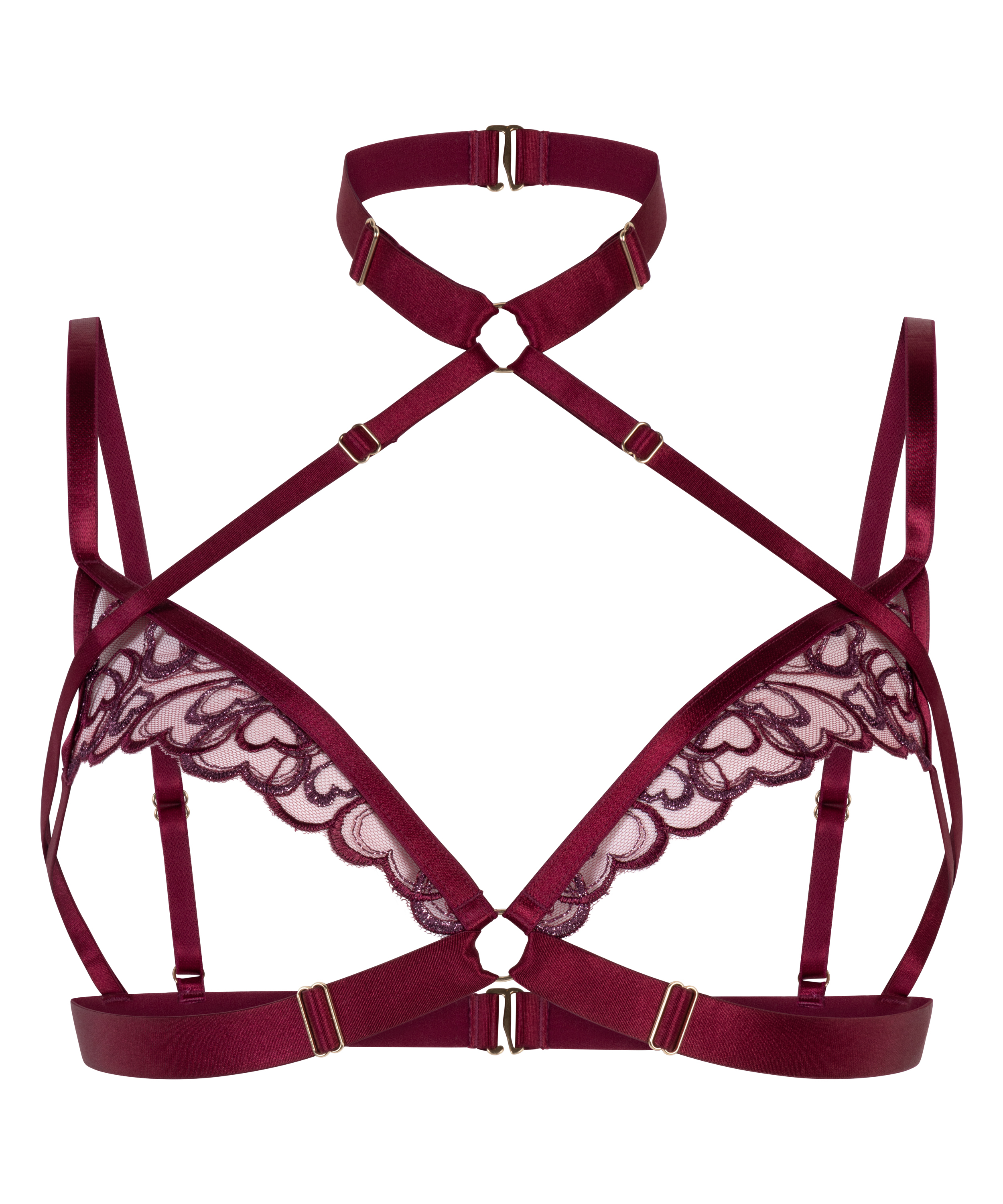 Scarlett Harness Top, Red, main