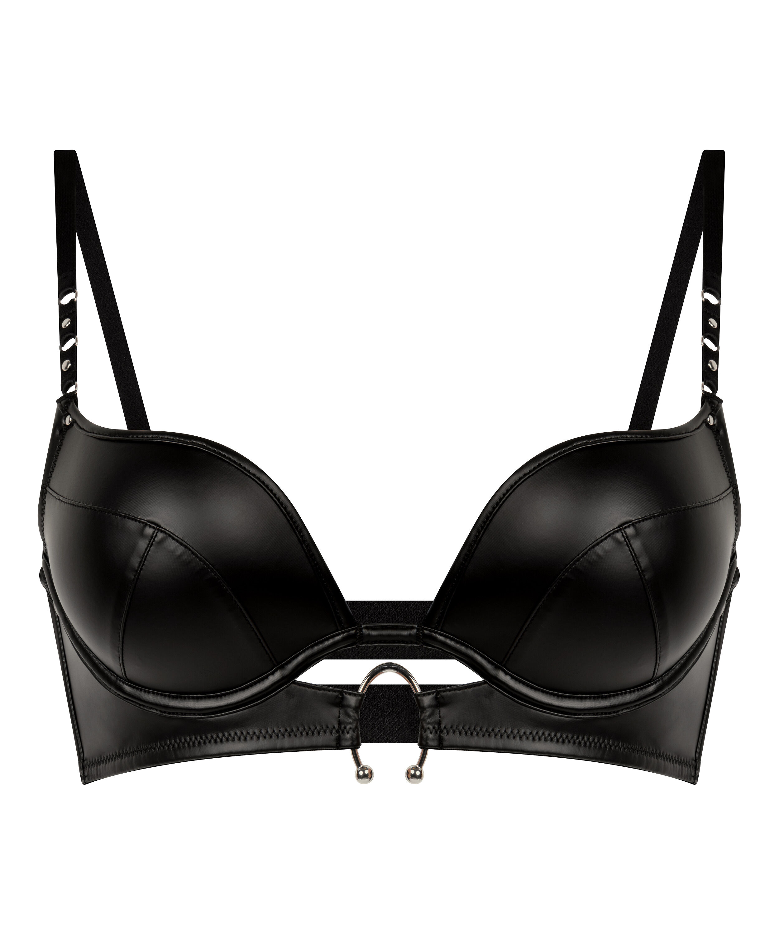 Zelda Push-Up Bra, Black