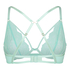 Cinnamon Non-Padded Underwired Bra, Green