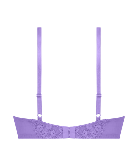 Daisy Padded Underwired Maximizer Bra, Purple