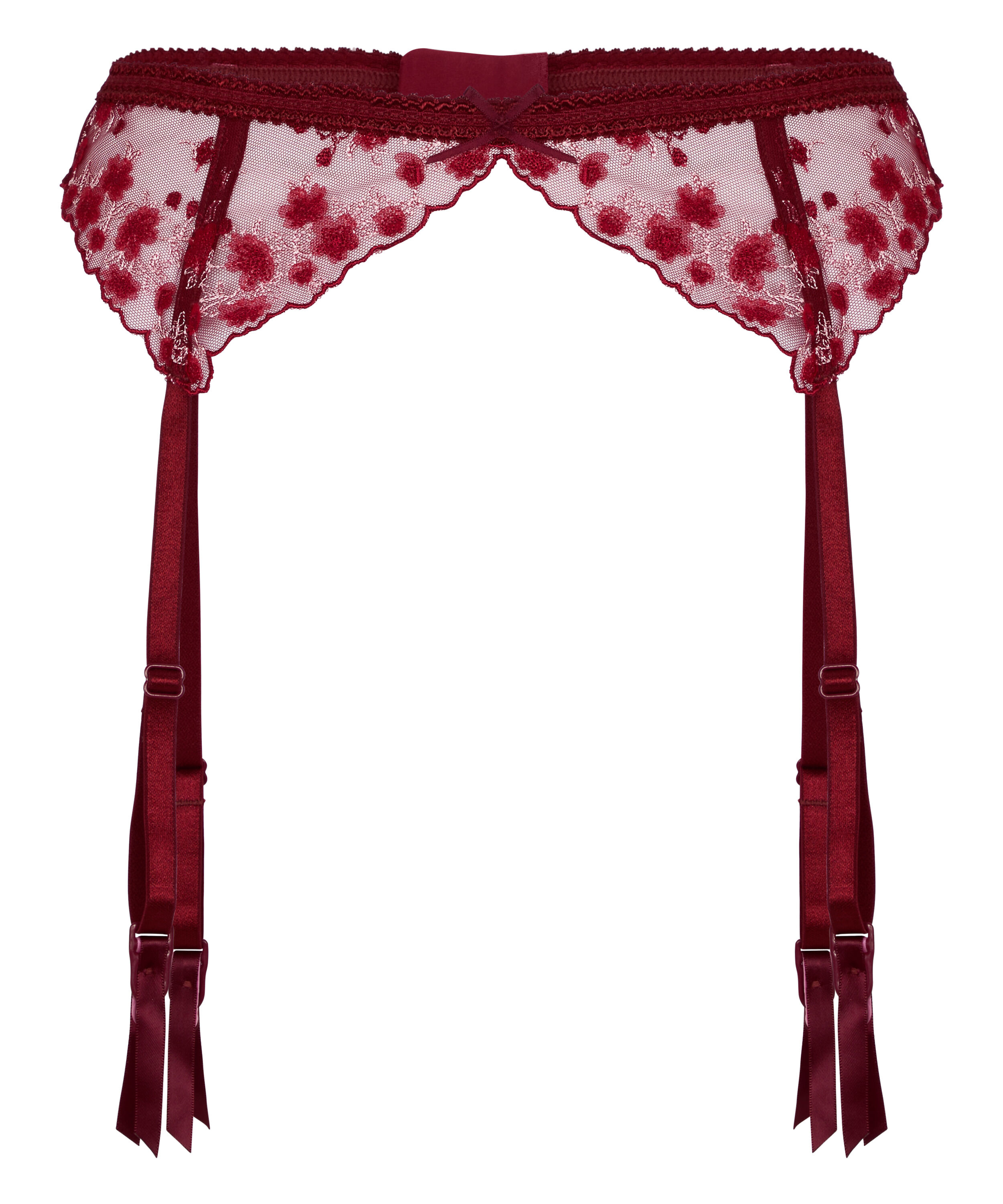 Suspenderbelt Chloe, Red