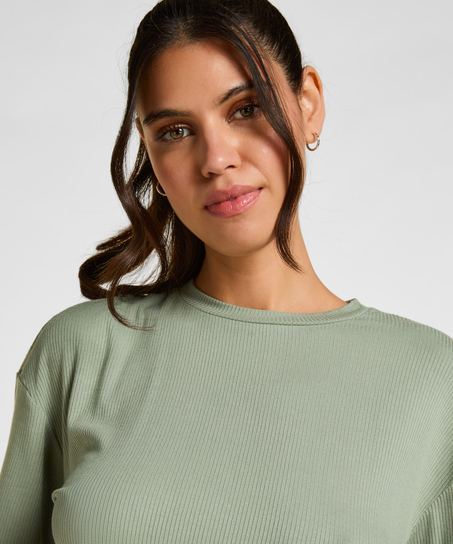 Pyjama Shirt, Green