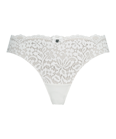Marine Thong, White