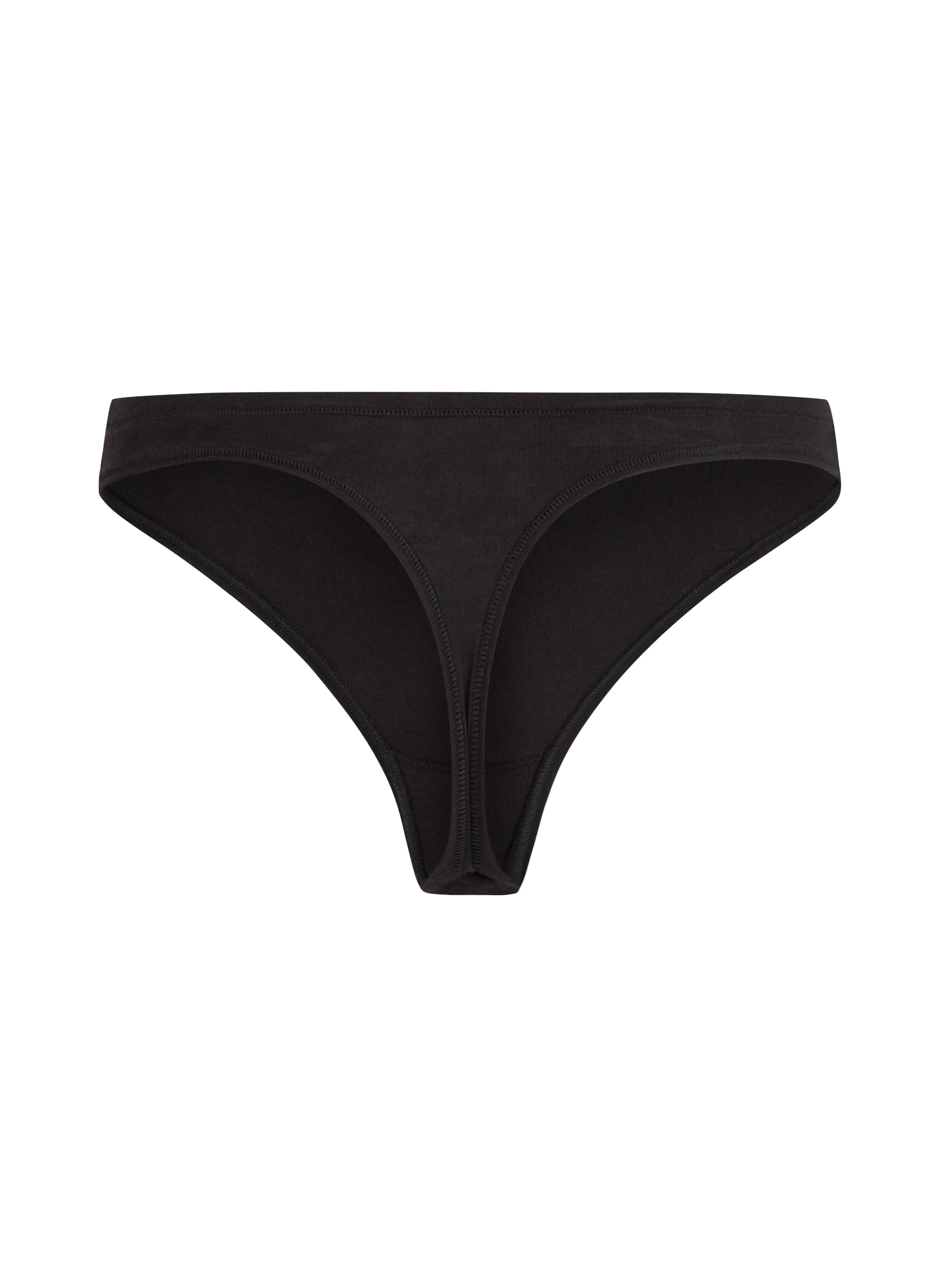 Cotton Kira Thong, Black, main