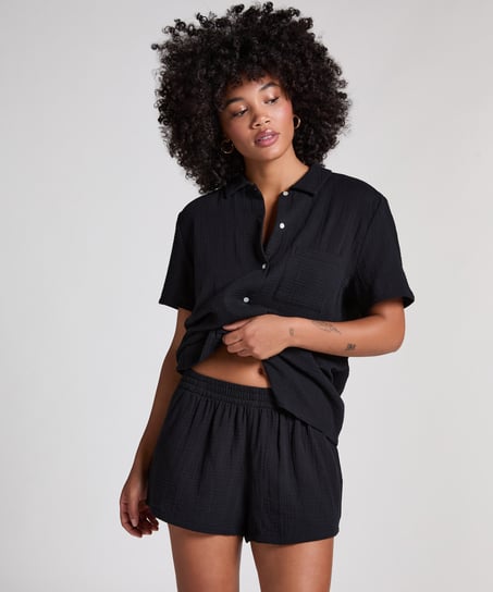 Muslin Short, Black