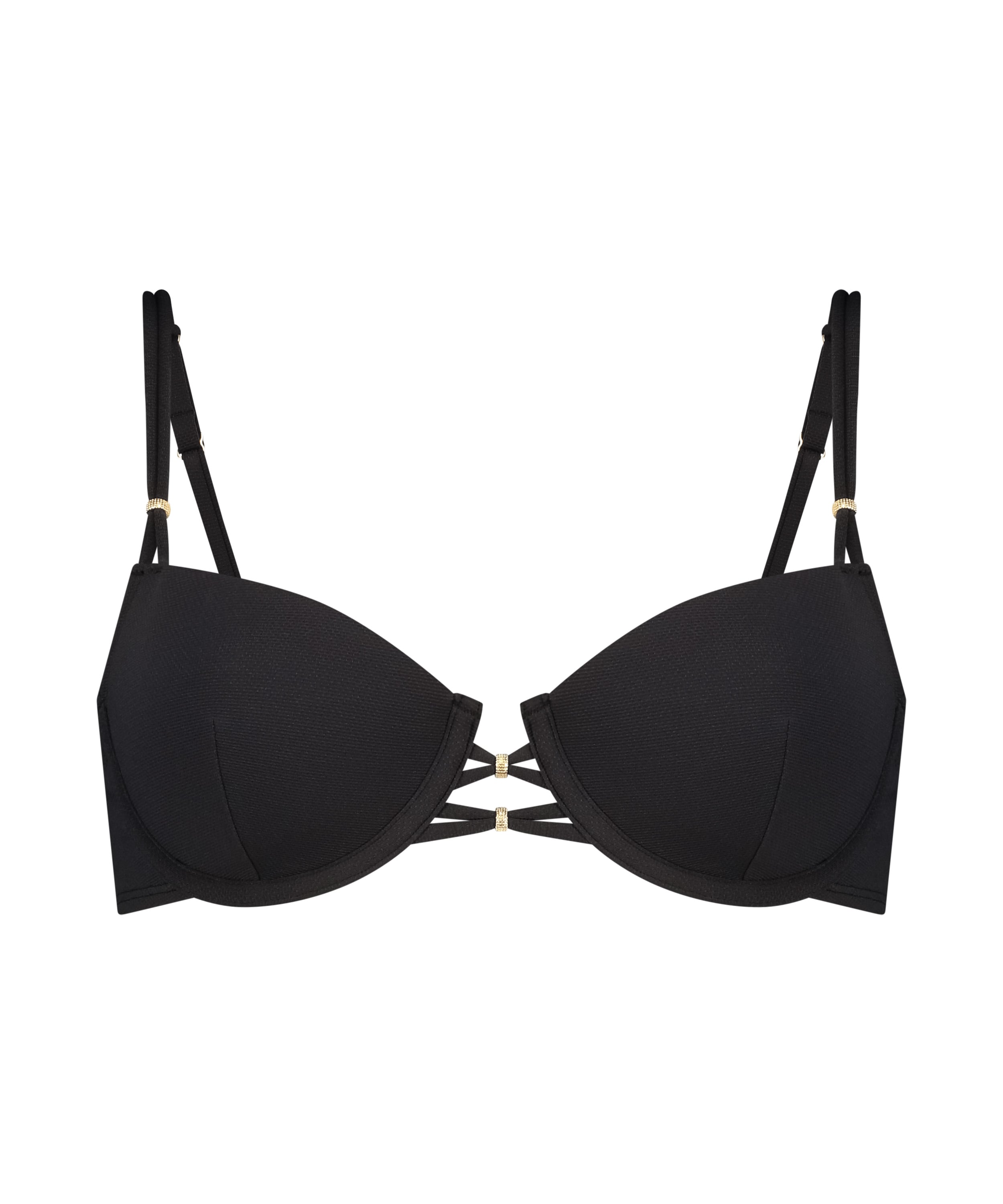 Holbox Bikini Top, Black, main