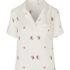 Pyjama Jacket Satin, White